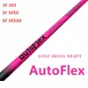 Klubbaxlar Golf Iron Shaft AutoFlex Pink SF505 eller SF505X eller SF505XX TIP 0.370 39ICH Axel 230607