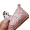 First Walkers 0-24M Born Baby Girls Mary Jane Flats Cutout PU Princess Shoes Wedding Dress For Infant Toddler
