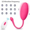 12 Speed Vibrator Ei Draadloze Afstandsbediening Vibrerende Ballen Speeltjes voor Vrouw g Spot Clitoris Stimulator Sexo Dildo vibrador