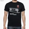 Vintage Spain Car S E A T 1430 T Shirt. Nova camiseta 100% algodão manga curta gola O roupas casuais top masculino L230520