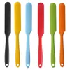 Large Silicone Jar Spatulas Heat Resistant Cake Cream Peanut Butter Spatulas Mixing Batter Scraper Nonstick Bread Spatula Rubber Kitchen Jar Blenders 122389