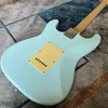 In Voorraad Vicers Custom Blauwe Elektrische Gitaar Palissander toets Guitarra Eletrica Chirome hardware Hoge Kwaliteit Snelle Verzending Guitare