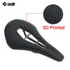 Selle per bici Sella per bici stampata in 3D in fibra di carbonio ODI 143mm Cuscino per bicicletta da montagna ultraleggero e traspirante Sedile morbido per bici da stradaMTB 230606