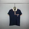 2 New Fashion London England Polos Mens Designers Polo Shirts High Street Embroidery Printing T Shirt Men Summer Cotton Casual T-shirts #1168