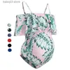 Maternity Swimwears Swimwear for Pregnant Women Swiming Wear One Piece Pregnancy Swimsuit Sexy Suspender Swim Suit Plus Size Maternity Bathing Suits T2306