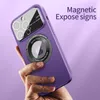 تحمي العدسة الزجاجية حالة الهاتف لـ iPhone 11 12 13 14 Pro Max 14plus Magsafe Wireless Charging Magnetic Lens Coves