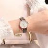 Armbanduhren Trendy Diamond Graduated Uhr Mädchen Rosa Damen Koreanische Ausgabe Frosted Einfache Kleine Frische Freizeit Relogio feminino