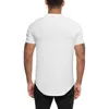 Men's Suits A1877 Nieuwe Aangekomen Mens Casual V-hals Korte Mouwen T-shirt Slim Fit Mannen Skinny Zomer Tshirt Camisetas