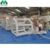 Outdoor Party Clear Inflatable Bubble Tent House With Balloons 5m Transparent Dome Waterproof Tourist Bubble Hotel Room For Rent