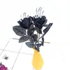 Fleurs décoratives main os Simulation Rose matériel bricolage à la main anniversaire noël fête de mariage fleur décoration de la maison accessoires