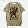 Anime Trigun Cosplay Top Vash The Stampede Costumi Cosplay T Shirt Trigun Stampa T-Shirt Casual Estate Magliette Per Uomo CA091 L230520