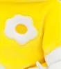 Egg yolk bear plush toy Teddy bear cute doll child comfort pillow