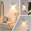 Wand Lampe LED Motion Sensor Licht Drahtlose Magnetische Schlafzimmer Dekor Nacht Lichter Für Wohnzimmer Treppe Schrank Nacht Beleuchtung