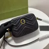 Bolsa de grife bolsa com corrente bolsa transversal feminina bolsas de ombro 2G Marmont bolsa clássica 3 tamanhos carteiras de embreagem de luxo bolsas de couro genuíno Vintag z1bO#