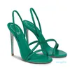Kadın Sandalet Düğün Topuk Ayakkabı Süslenmiş Sandal Slingback Topuklu Stilettos Topuklu Mücevher Kayışı Açık Şerit Alt 35-43