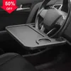 New Car Table Holder Steering Wheel Car Laptop Computer Desk Mount Stand Table Eat Work Cart Drink Food Coffee Goods Holder Tray