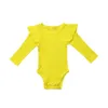 Rompertjes Baby Meisje Rompertjes Herfst Prinses geboren Baby Kleding Voor 0-2Y Meisjes Jongens Lange Mouw Jumpsuit Kids Baby Outfits Kleding 230606