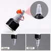 30Pcs 30ml 50ml 60ml 100ml 120ml 150ml Unicorn Bottle Twist Cap PET Plastic E Liquid With Off Caps Dropper Bottles MWZ3