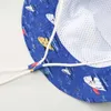 Wide Brim Hats New Summer Girls Boys Fisherman Hat Sun Outdoor Bucket Toddler Kids Cap R230607