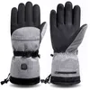 Gants de cyclisme Gants d'hiver Coton Chauffe-mains chauffants Gants électriques Imperméable Coldproof Velours Vélo Ski En plein air Équitation Hiver Chaud 230606