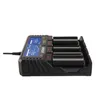 Autêntico XTAR DRAGON VP4 Plus Inteligente Universal Smart Battery Charger Lithium Batteries 4 Slots USB Type C Quick Charging For Li-ion Ni-MH Ni-Cd 18650 18350 26650