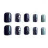 Faux Ongles 24PCS Floral Nail Patch Colle Type Amovible Court Paragraphe Mode Manucure SANA889