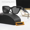Triangular Luxury Sunglasses p Designer Glasses Thick Frame White Black Shades Lunette Valentine s Day Gift Lovers Oversized Fashion Aaaaa Pj086 C23{category}