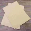 Present Wrap 50st A4 Paper Sheets Parchment Retro för certifikat och diplom 90G (Light Brown)