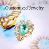 custom real diamond ring