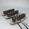 ST Vintage V70 SSS Handwound Alnico 5 Guitar Pickups Grey Bottom Plate Plain Enamel Wires