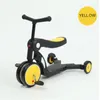 IMBABY Children Scooter Tricycle Infant 5 In 1 Balance Bike Ride On Toys Foldable Indoor and Outdoor Kids Bicycle Can Add Putter