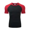 Men's T-Shirts Men's Compression T-shirt Breathable Football Suit Fitness Tight Sportswear Riding Quick Dry Running Short Sleeve Shirt Sports 230607