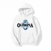 Hoodies masculinos inverno moda masculina OLYMPIA ginásios 320gsm algodão hip hop feminino com capuz Y2K masculino casual pulôver streetwear roupas esportivas com capuz