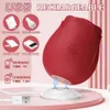 Rose Shape Vagina Massager Vibrator Intimate Good Nipple Stimulatot Clitoris Stimulation Powerful Sex Toys for Women Shop