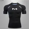 Heren T-shirts Heren T-shirt Hardlopen Sport T-shirt Mannen Compressie Fitness Top Tee Sneldrogend Strak Training Gym Sport Running Shirts Mannen Jersey 230607