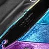 Kurt Geiger Rainbow Hobo Bag Womens axelhandväskor Designer Högkvalitativa väskor Plånböcker äkta läder Famous Clutch Tote Crossbody Chains Trunk Bags 5/28