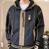 Mannen Jassen Hooded Voor Mannen Koreaanse Casual Streetwear Lente Herfst Mannelijke Hoodies Patchwork Rits Jassen 2023 Cool Homme M67