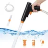 Tools Aquarium Gravel Cleaner Brand New Quick Water Changer With Air Button Fish Tank Sand cleaner kit aquarium siphon vacuum Cleaner