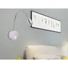 Wandlamp Moderne Blaker Met Schakelaar Flexibele Slang LED Nachtkastje Leeslamp Warm/Wit Voor Slaapkamer Keuken