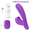 2 in 1 Sucking G-spot Vibrator for Women Clit Sucker Sex Clitoris Stimulation Female Masturbator Toy
