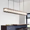 Żyrandole LED sztuka kreatywna postmodernistyczna restauracja restauracja szklana hobby lobby jadalnia lampa lampy wisiorki