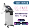 Utilisation clinique PE visage ems lifting machine de raffermissement de la peau rf et hi-emt visage serrer patch gesicht visage peau raffermissant rides élimination machine de beauté