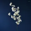 Fleurs décoratives 108 cm Soie Artificielle Fleur Fleur De Cerisier Pour Mariage Arc Partie Fond Décor À La Maison Accessoires Faux Po Props