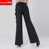 Stage Wear Lady pantalon de danse latine femme moderne filles danse Performance formation pantalon B-6873