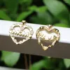 Подвесные ожерелья Сердце мама CZ Pave Ожерелье для женщин винтажные золотые бусины CHOKE