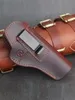 Outdoortassen Kosibate echt leer verborgen draag 1911 pistoolholster compatibel met ColtSpringfieldSigBrowningS W 230606