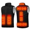 QNPQYX NEW MEN 'S VESTS 9 지역 가열식 조끼 남성 여성 USB 전기 적외선 난방 재킷 겨울 야외 열병 의류 양복 조끼 S-6XL