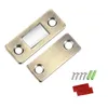 500Set Ultra Thin Strong Magnetic Catch Cabinet Door Closer Catches spärr närmare skåp dold med skruvar klistermärke möbler