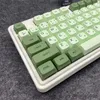 Keyboards Keyboards Keys Green keyboard Sublimation Keycap English Key caps For Cherry Switch
