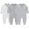 Rompers born Baby Boys Rompers Spring Baby Clothes for Girls Long Sleeve Ropa Bebe Jumpsuit overalls Baby Clothing Kids Outfits 230606